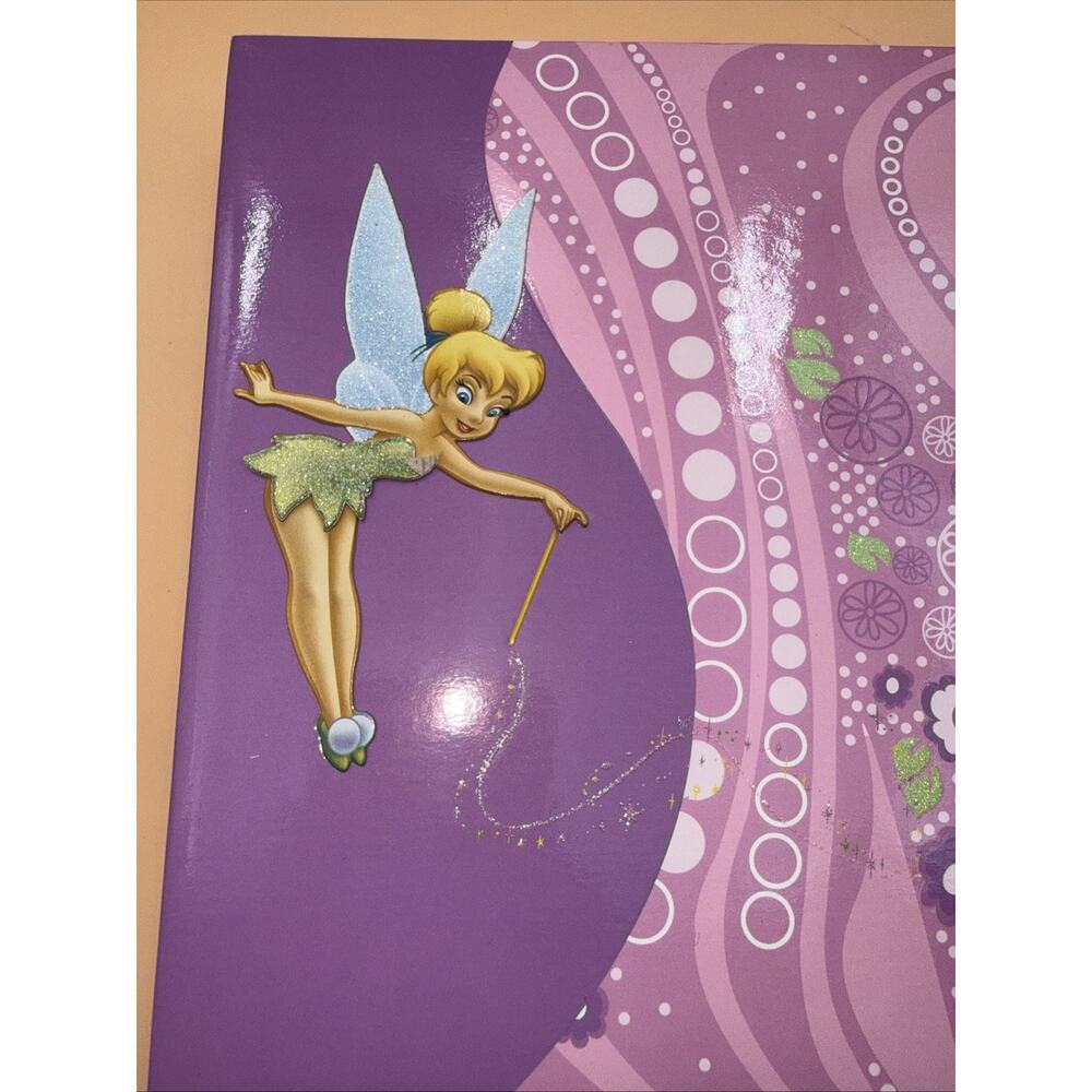Disney Tinkerbell Scrapbook Photo Album 8x8-10 Page - Picture 2 of 8